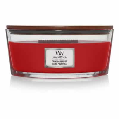 Svíčka WOOD WICK CRIMSON BERRIES